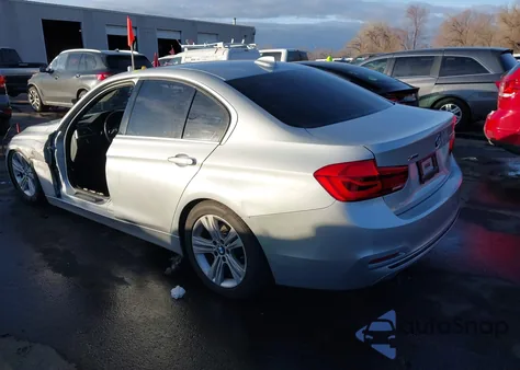 2017 BMW 330I xDrive из США, поврежденный, VIN WBA8D9G36HNU66037